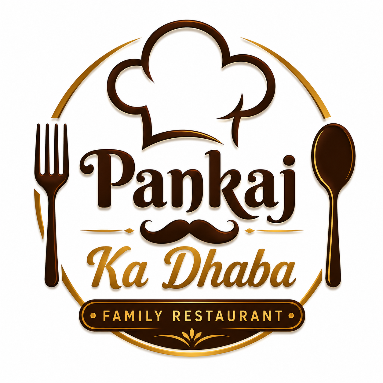 Pankaj Ka Dhaba — family restaurant logo