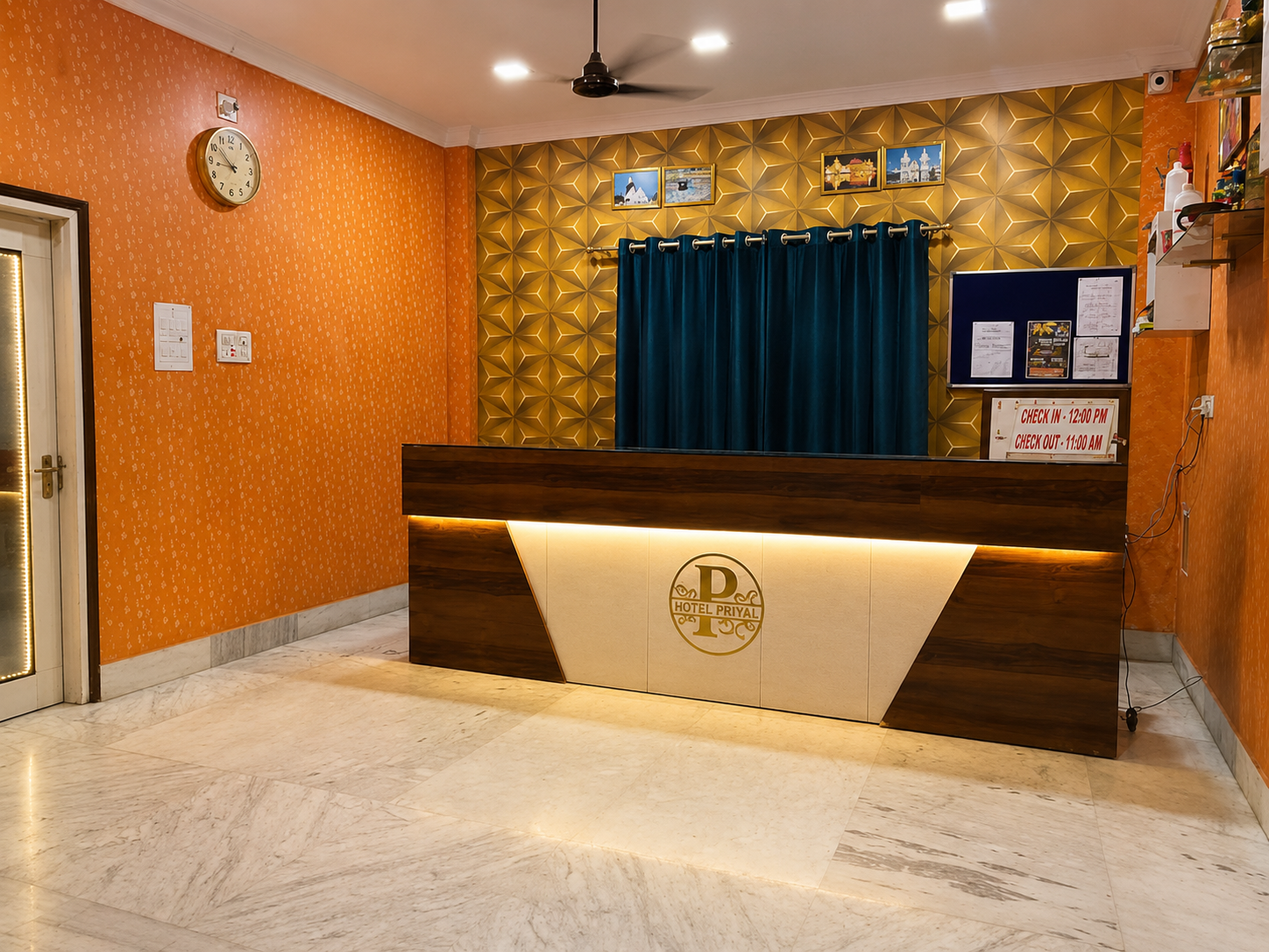 Rourkela — Reception desk